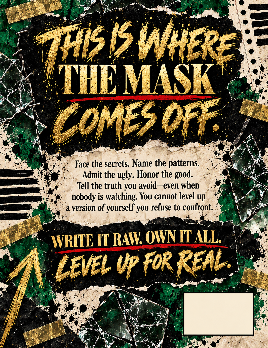 Ratchet & Real  level up workbook journal